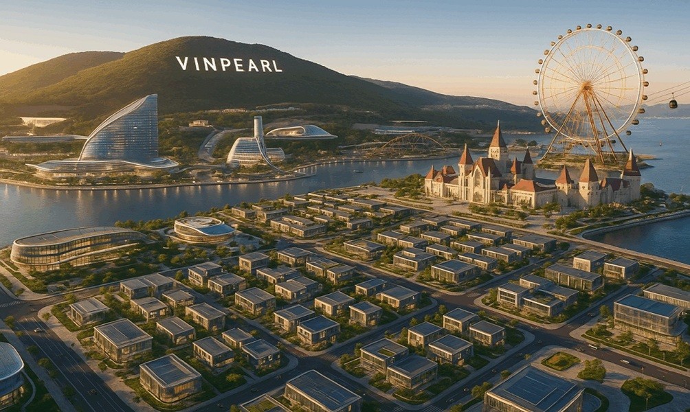 Tiến độ thi công Vinpearl Phú Quý